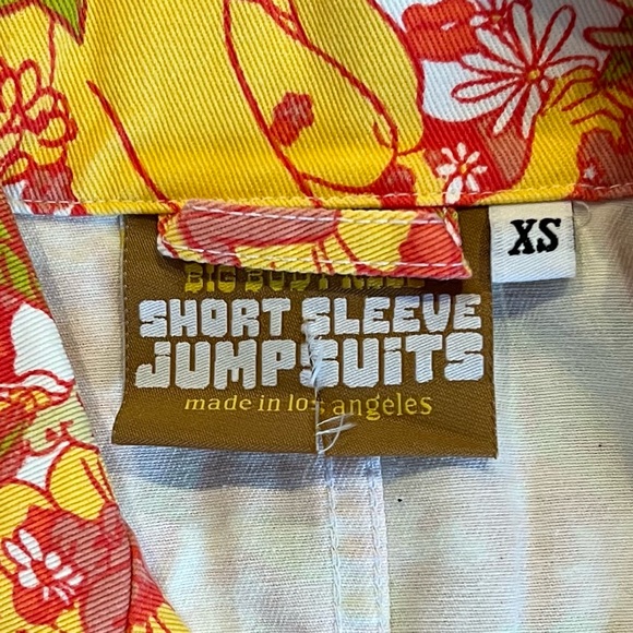 Big Bud Press Spring Rapture Short Sleeve Jumpsuit Size XS - Picture 3 of 8